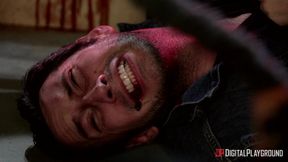 Blonde's Hotel Horror Passion Turns into Wild Steamy Heat