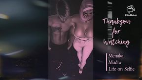 Busty MILF Menaka Ass spanked by Stranger