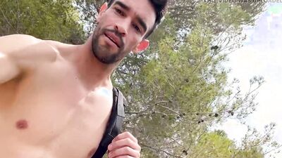 Argentinian Man Walking naked around at broad daylight