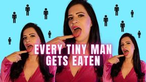 Every Tiny Man Gets Eaten - Mistress Justine Cross