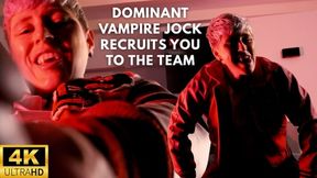 Dominant Vampire Jock Recruits You - Suck Vamp Cock and Surrender Your Essence to Jaq Quicksilver