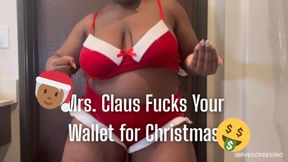 Mrs. Claus Fucks Your Wallet for Christmas - Royal Ro ebony findom