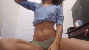 Desi College Girl Teasing Her Teacher at Video Call