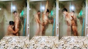 cristinaatrans - comeu meu cuzinho de baixo do chuveiro