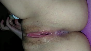 Pink pussy masturbation