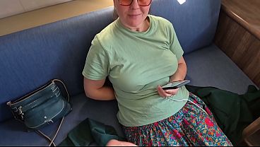 Amateur girlfriend enjoys a quiet quick fuck in the cabin with her boyfriend.