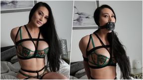 Jamie Knight in Deep Gags Challenge! (+BTS) (4K)