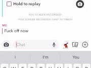 My Straight best friend Fucks my cheating boyfriend on Snapchat