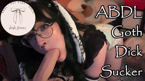 ABDL Goth Dick Sucker