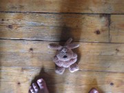 tiny plush squishin clip
