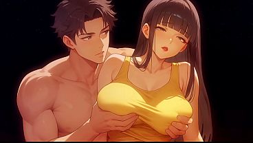 Two Super Horny Hentai Wives Showing Ass and Boobs - I Love Your Wife Part 05 By VelniDokra - 3D Porn Game
