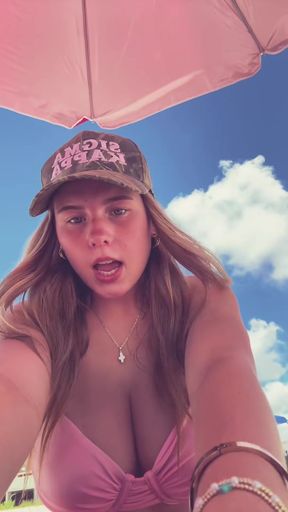 Beach day fun