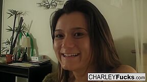 Cece Stone And Charley Chase - Has Some Fun In This Naughty Threesome