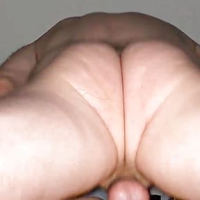 My Bosses Sexy Milf BBW Wife Moaning and Cumming as Viewed From Down Under - Close up COCK PUSSY and ASS