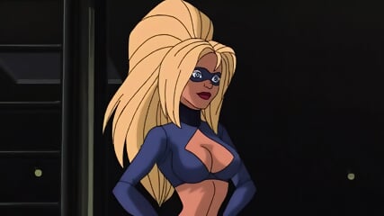 Stripperella ANIME BALLBUSTING midgets, Pamela Anderson busty atomic blonde