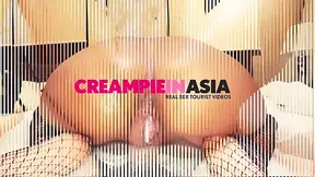 Asian Teen Pussy Is Creaming My Dick While Riding It