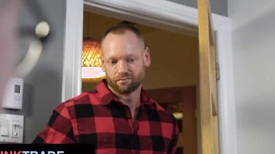 Two experienced studs swap their stepsons for a gay foursome