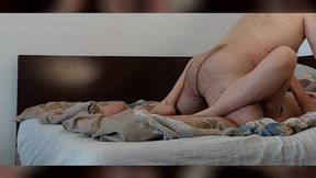 Hot amateur couple wild sex I shoot in wife's ass&#x1F351;
