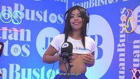 hot latin stepsisters riding the fuck machine together on juanbustospodcast