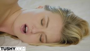Tushy featuring Mick Blue and Natalia Starr's ass to mouth smut