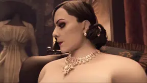 Evil ladies clash in intense 3D futanari action