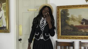 Nairobi; Jerk off & Cum All Over Her Face