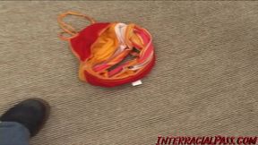 Total Slut Holly Moon Fills up on Big Black Cock