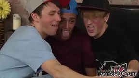 Dylan Blasts a Fat Load in Italian Gay Sex Scene with Brown–Haired Twink 18+