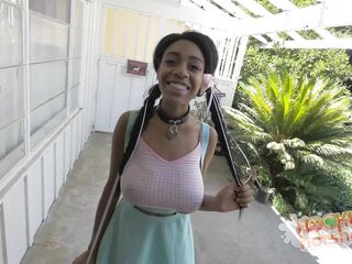 Brittney White Gives A Handless BJ Showing Off Her Large Breasts!