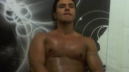 European Model Rhoman Plays with His Dick