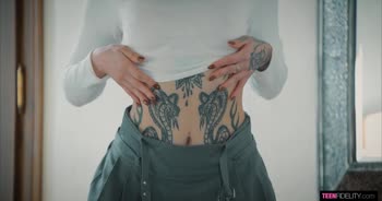 Tabatha Lust's Tattooed Temptation - Creamy Creampie Delight