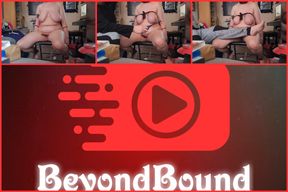 BDSM Chair With Nipple and Wax Play