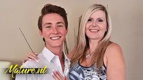 Blonde mature woman gets absolutely fucked hard in this damn hot homemade session
