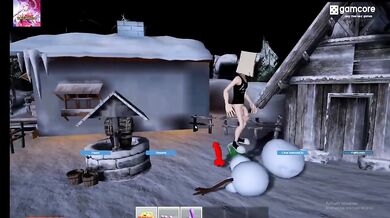 Fuckerman Christmas sex game big cock hentai fucking atmosphere
