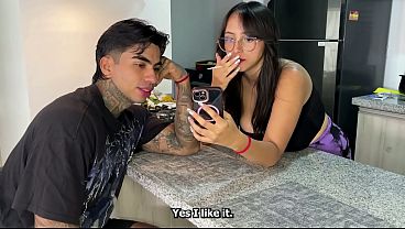 Latina GF's best friend gets fucked behind her back