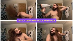 Theo’s Flowing Mane gets a Big Blowjob 1080