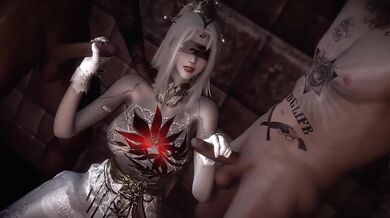 Ning Hongye milf stockings hentai blowjob cheating chinese cosplay