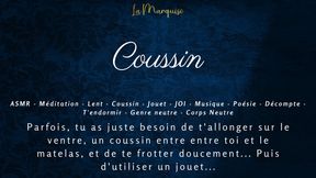 French Audio ASMR: Sensual Self-Pleasure with a Pillow