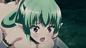 Horny Green Haired Bitch Likes To Make A Paizuri With Her Tits