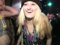 Flashing Tits During Mardi Gras