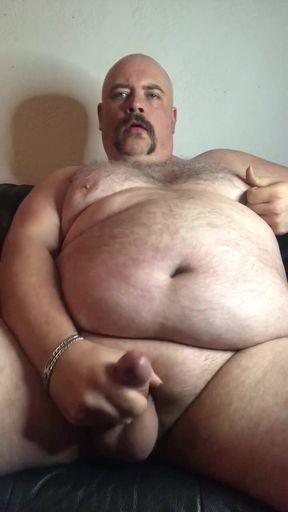 Big Fat Pig Wank and Cum