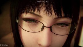 Final Fantasy - Gentiana + Jill Warrick + Benedikta Hot Office WM Color Grading (No Sound) By InitialA  Animation 3D Hentai
