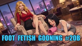 Foot Fetish Gooning #20B: Your Mind Belongs Under My Perfect Feet (Animated)