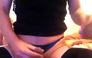 Amateur cd dildoing on cam