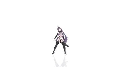 Elf VTuber Strips in MMD Hentai Cosplay Fantasy