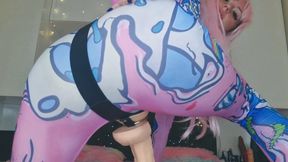 Dreaming of this sexy ass sitting on your face? Catsuit ass worship.