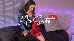 Scarlett's sexy SATIN-GASM (FULL CLIP) - Part I & II