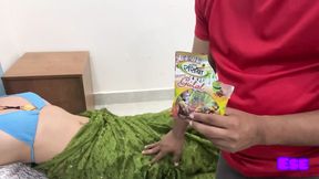 Desi Aunty First Took Cock in Her Pussy From Behind and Then Got Fucked While Playing Holi