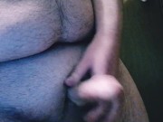 Raw dirty talk moaning and huge cunshot while standing