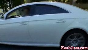 Fucking in a open convertible going down the freeway!